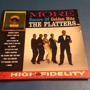 The Platters Vinyl Record - More Encore of Golden Hits